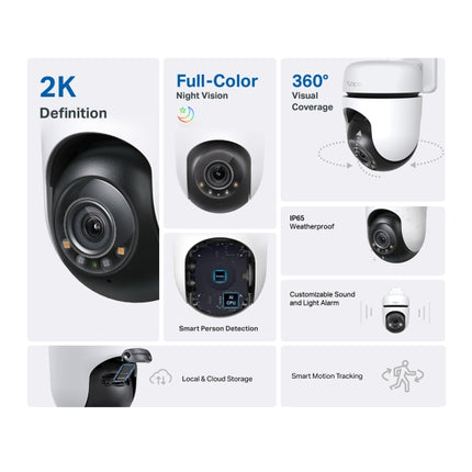 TP-Link TC41 Outdoor Pan/Tilt Security WiFi Camera