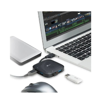 TP-Link UH400 compact USB hub for laptop and PC expansio