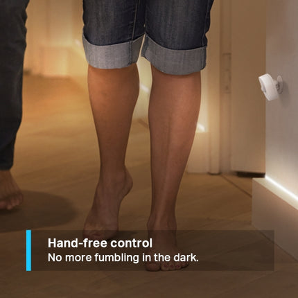 TP-Link Tapo Smart Motion Sensor, Wide Range Detection, Motion-Activated Light, Energy Saving, Instant Alerts & App Notification
