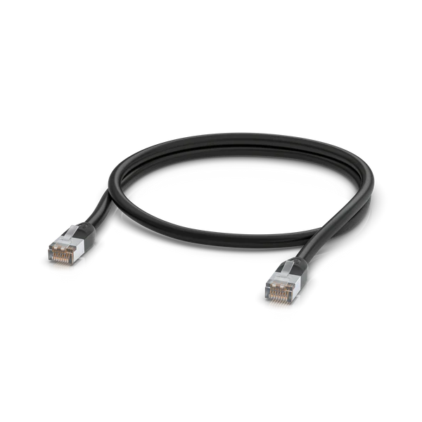 Ubiquiti UniFi outdoor weatherproof Cat5e patch cable black