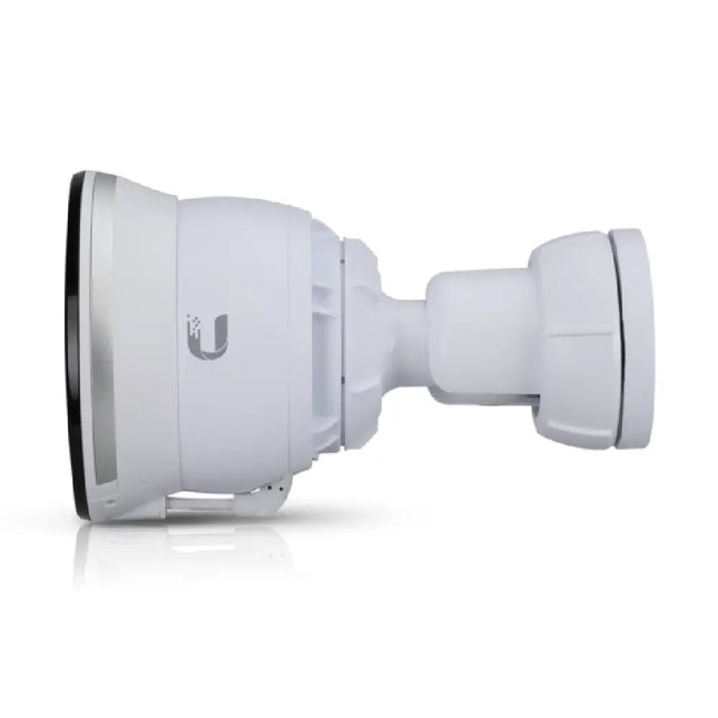 Front view of the weather-resistant Ubiquiti G4 Bullet infrared range extender showing its high-intensity LED configuration.  