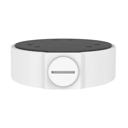 Uniarch junction box for CCTV cameras with concealed cable management, aluminum housing