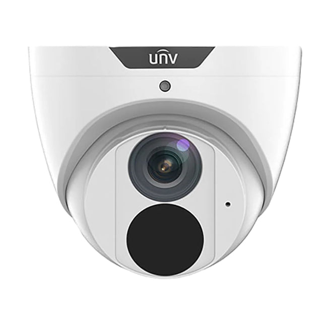 Uniview IPC3616LE-ADF28KM-G turret camera mounted outdoors