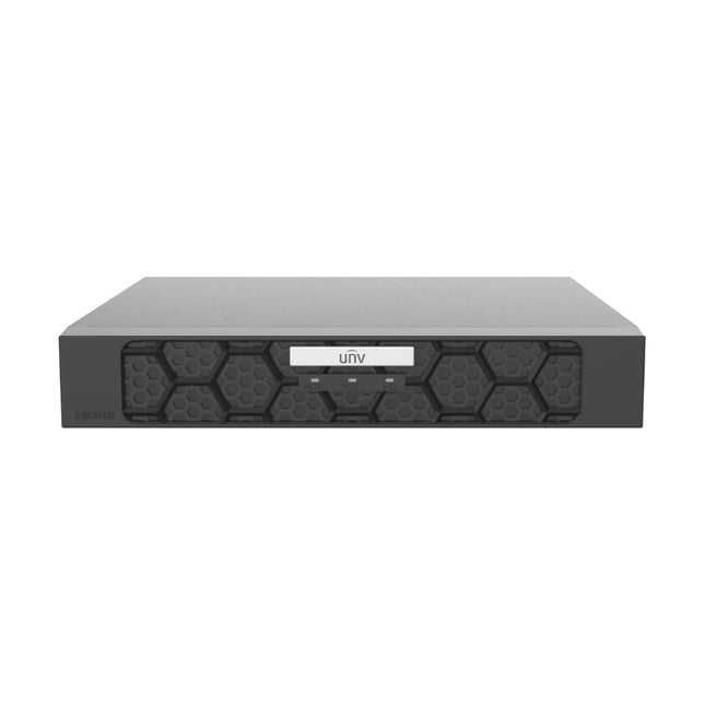 Uniview UNV NVR501-08B-P8-IQ 8-channel PoE network video recorder with 4K HDMI output and Ultra 265 technology