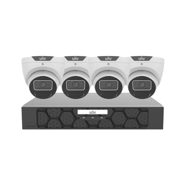 Shop Uniview UNV 6MP AcuTrack CCTV Kit | 4 x People Counting Cameras with 8 Channel NVR