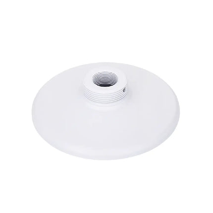 VIVOTEK AM-528 white aluminum mounting adapter for fixed dome cameras - front view.