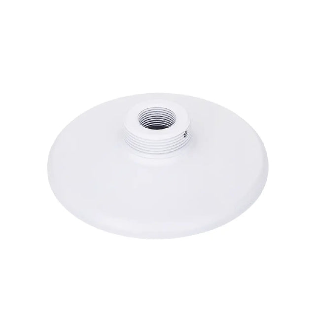 VIVOTEK AM-528 white aluminum mounting adapter for fixed dome cameras - front view.