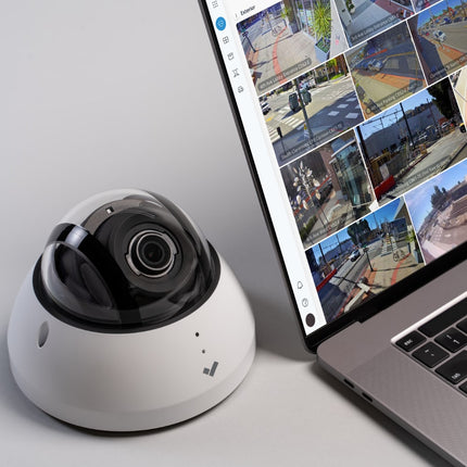 Verkada CD42-E Outdoor Dome Camera, 5MP, 2.8mm Fixed Lens, 15m IR Range, Up to 365 Days