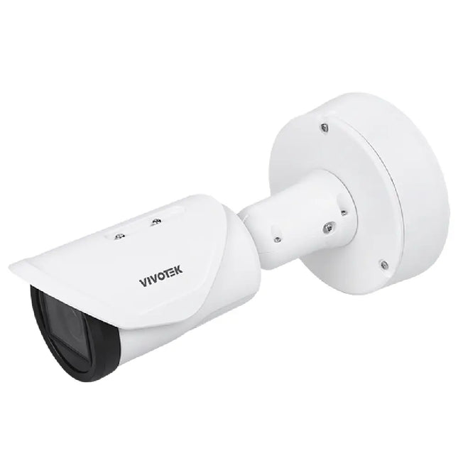 Vivotek IB9387-LPR-V3 5MP license plate recognition camera with 2.7-13.5mm wide-angle lens.