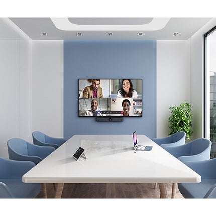 Yealink A20 Video Collaboration Bar for Small and Huddle Rooms, 20MP Camera, Electric Privacy Shutter, Dual Screen, Auto Framing, Speaker Tracking - CCTV Guru