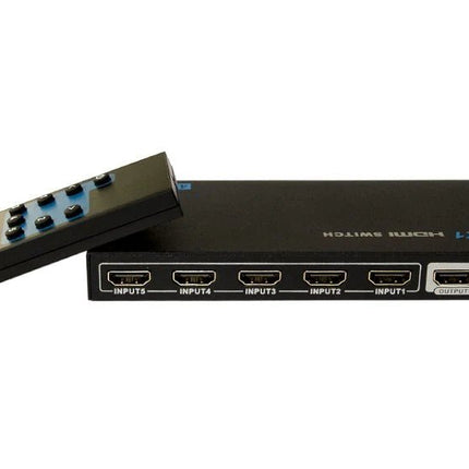 5 in 1 Out HDMI Switcher - CCTV Guru