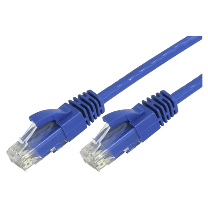 25m Cat5 Ethernet Network Cable: Blue - CCTV Guru