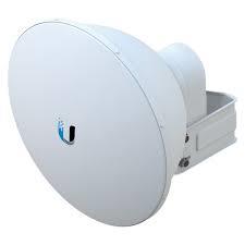 Ubiquiti 5GHz airFiber Dish 23dBi Slant 45 degree signal angle for optimum interference avoidance - CCTV Guru