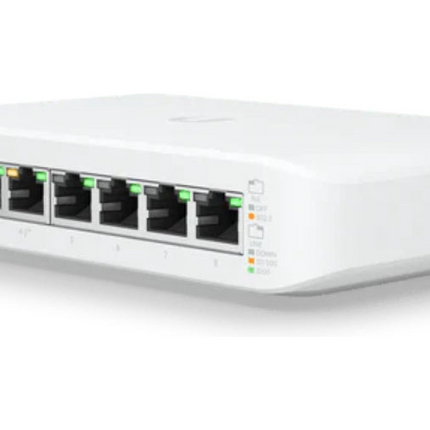 USW-Lite-8-PoE switch — one included