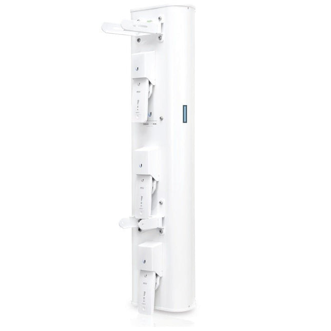 Ubiquiti 5GHz airPrism Sector, 3x Sector Antennas in One - 3 x 30°= 90° High Density Coverage - All mounting accessories and brackets included - CCTV Guru