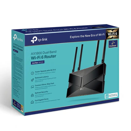TP-Link Australia Archer AX1800 smart home router designed for smooth 4K streaming and high-speed internet.