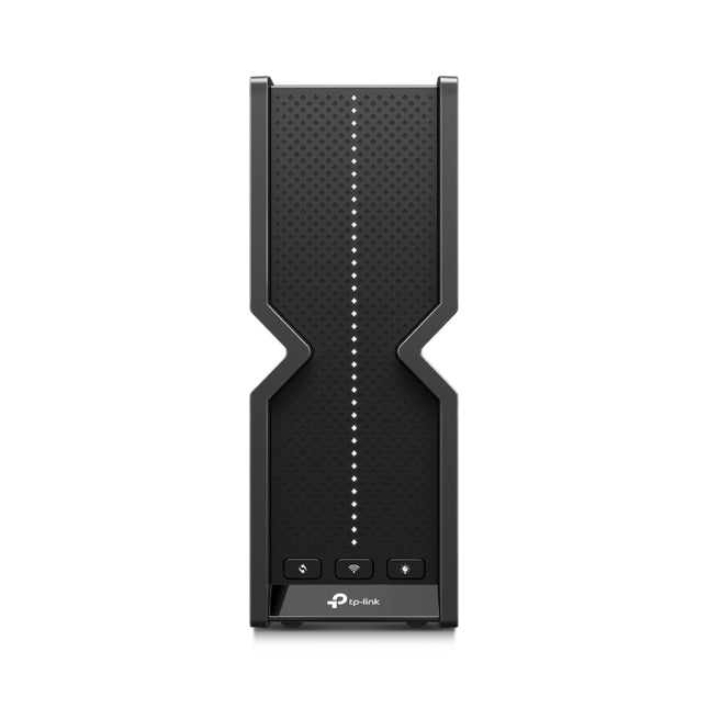 Rear view of the Archer BE550 Pro highlighting the 10 Gbps WAN/LAN port, multiple 2.5 Gbps LAN ports, and USB 3.0 interface.