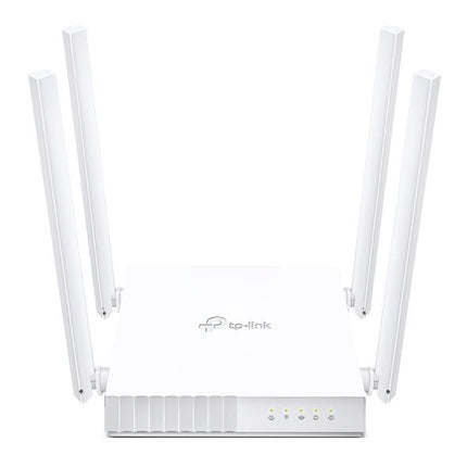 TP - Link Archer C24 AC750 Dual - Band Wi - Fi Router 2.4GHz 300Mbps 5GHz 433Mbps 4xLAN 1xWAN 4xAntennas, WPS, Router Access Point and Range Extender Modes - CCTV Guru