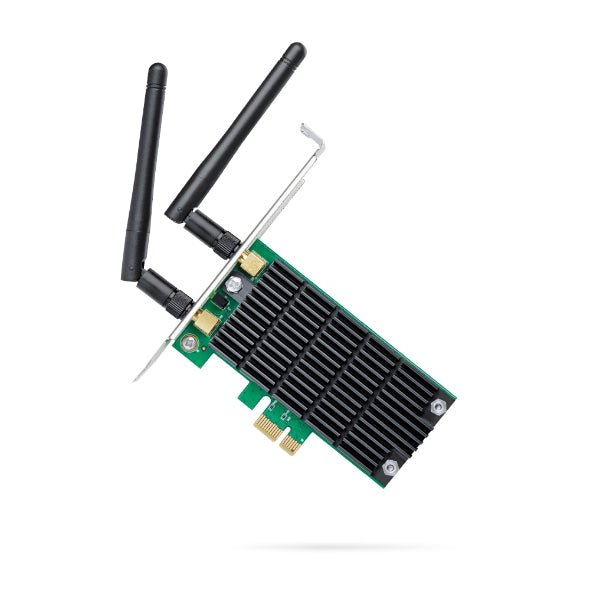 TP - Link Archer T4E AC1200 Wireless Dual Band PCIe Adapter, 867Mbps @ 5Ghz, 300Mbps @ 2.4Ghz - CCTV Guru