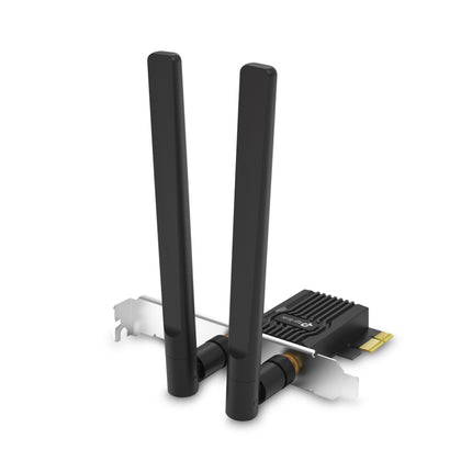 Retail packaging of the TP-Link Archer TX10E AX900 Wi-Fi 6 Bluetooth PCIe Adapter, Australian edition.