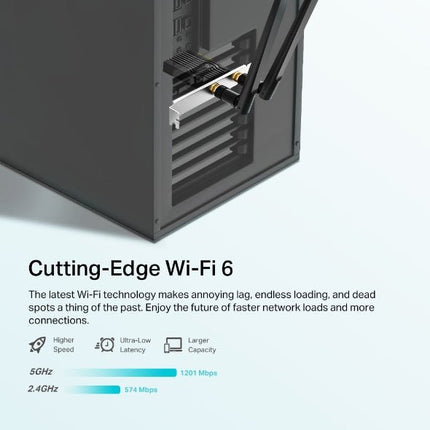 TP - Link AX1800 Wi - Fi 6 Bluetooth 5.2 PCIe Adapter - Archer TX20E - CCTV Guru