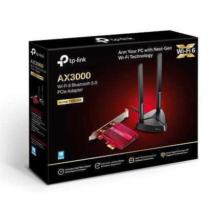 TP - Link Archer TX3000E AX3000 Wi - Fi 6 (802.11ax) Bluetooth 5.0 PCIe Adapter (WIFI6) - CCTV Guru