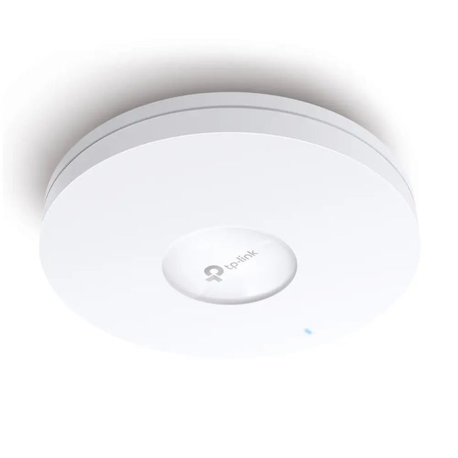 TP-Link EAP620 HD AX1800 Wi-Fi 6 wireless dual-band access point for high-density business networks.