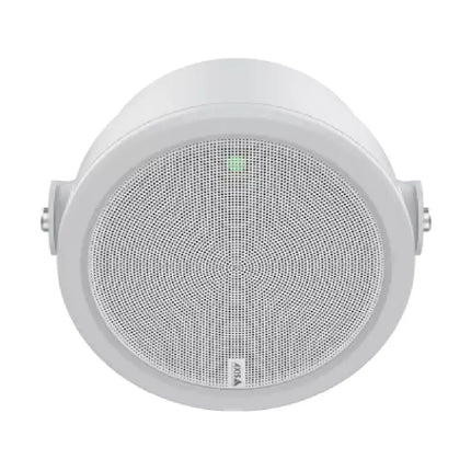 AXIS C1610-VE Outdoor Network Sound Projector in impact-resistant white housing.