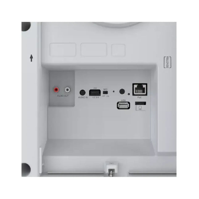 Detailed structural design and clean integration profiles of the AXIS C1710 IP speaker.