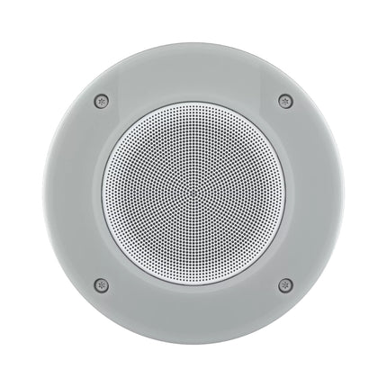 AXIS D4200-VE mounting backplate showing weatherproof cable entry glands and wall fixation points.