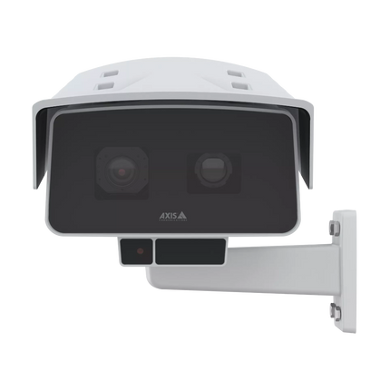 Axis Object Analytics classification of vehicles and pedestrians on the P1518-LE bullet camera.