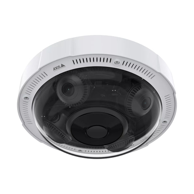 AXIS P3735-PLE 4x2MP outdoor multi-directional IP camera with 360-degree IR illumination.