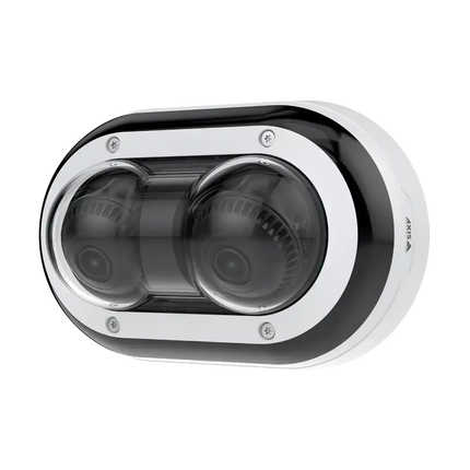 Axis P4707-PLVE panoramic camera with 360-degree IR illumination for night security