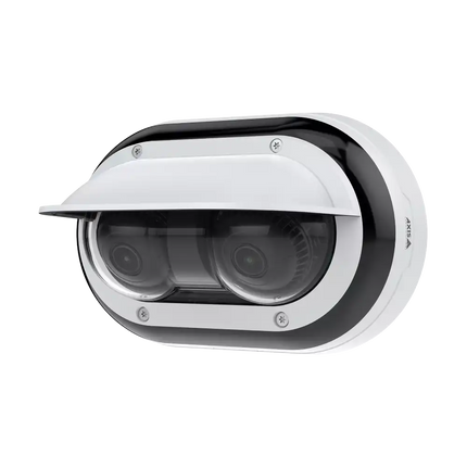Axis P4707-PLVE outdoor IP camera with IP66 IP67 weatherproof and IK10 vandal resistance