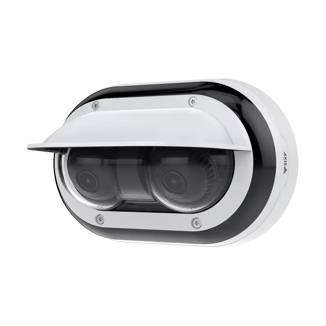 Axis P4707-PLVE outdoor IP camera with IP66 IP67 weatherproof and IK10 vandal resistance