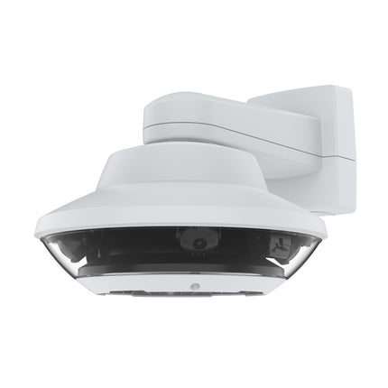 Close-up view of the internal camera head displaying four 5MP sensors arranged in a ring for full 360-degree situational coverage