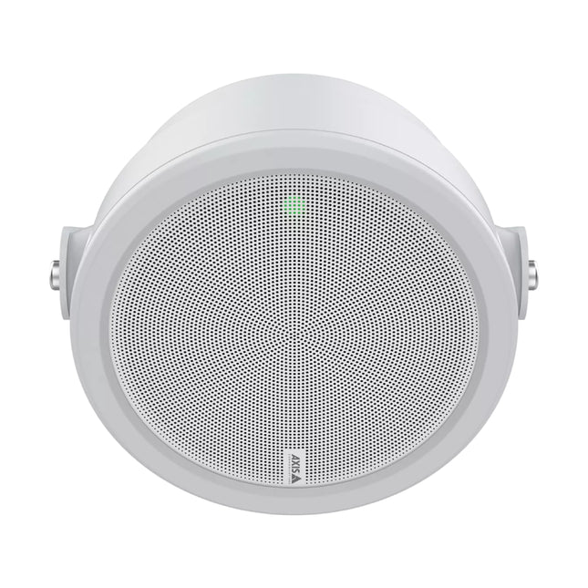 AXIS T8504-E outdoor-ready 4-port PoE+ managed network switch in IP67 rugged white enclosure.