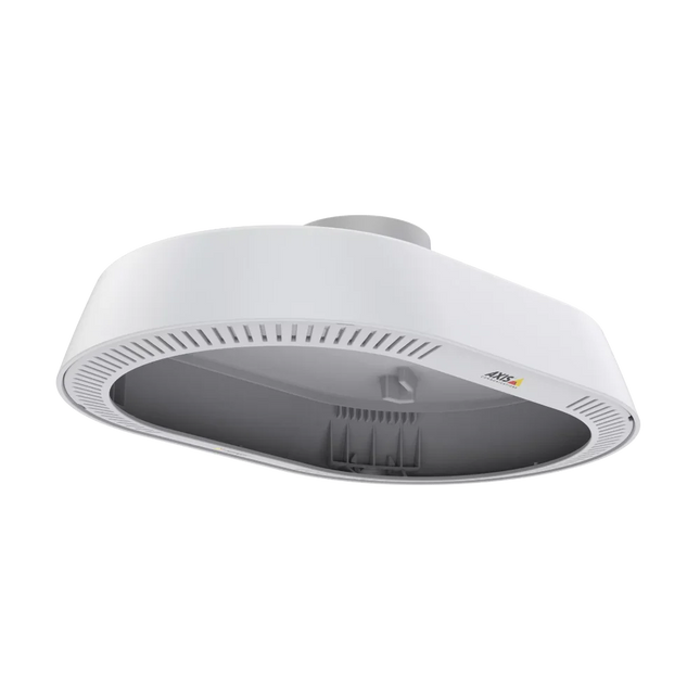 AXIS T94N02D pendant kit in its outdoor configuration with 1.5-inch NPS mounting interface