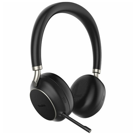 Yealink BH76 - UC - CH - BL Bluetooth stereo headset with ANC and retractable mic. Black, USB - A, Charging Stand - CCTV Guru