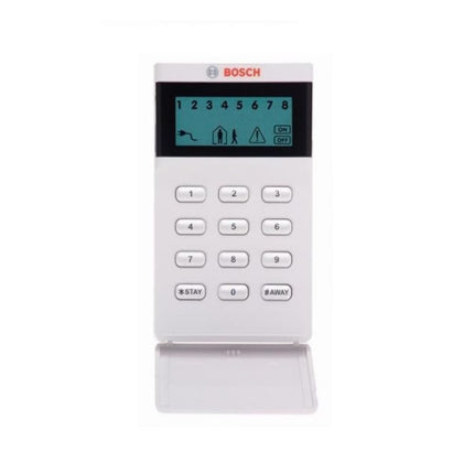 Bosch IUI-SOL-ICON white LCD icon codepad for Solution 2000 and 3000 alarm systems with backlit keys
