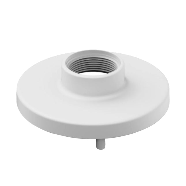 Bosch white aluminium mount adapter plate for ceiling and wall pendant camera installations in Australia.