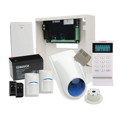Bosch Kit S3K - LCD - WPI - 2 Solution 3000 With B810 2 W/less PIR + 2 RFKF - FB + Icon Codepad+Bosch7015 - CCTV Guru
