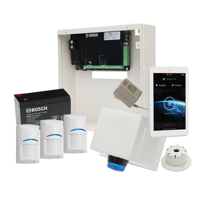 Bosch Kit S3k - TSP - PIR - 3 Solution 3000 With 3 PIR + 7" TS Codepad + Bosch7000 - CCTV Guru