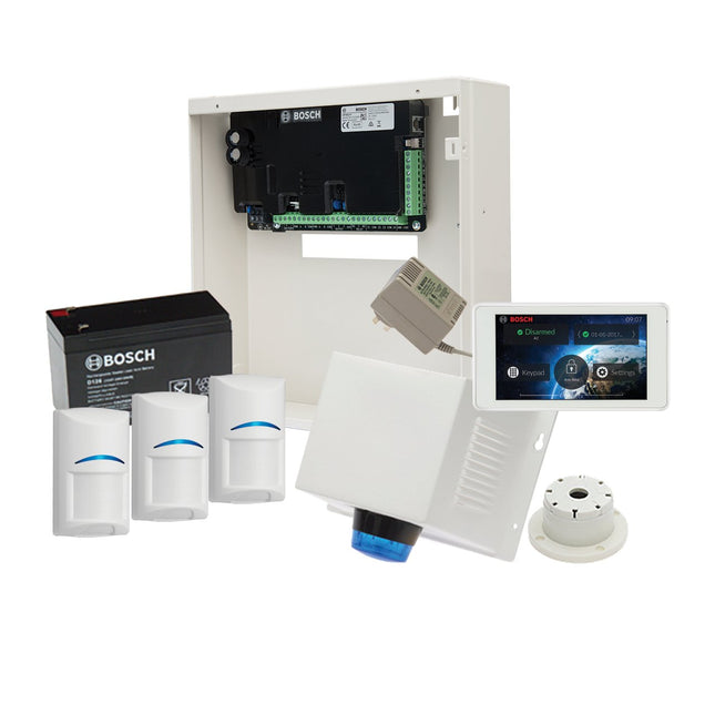 Bosch Kit S3K - LCD - PIR - 3 Solution 3000 With 3 PIR + 5" Key Pad + Bosch7000 - CCTV Guru