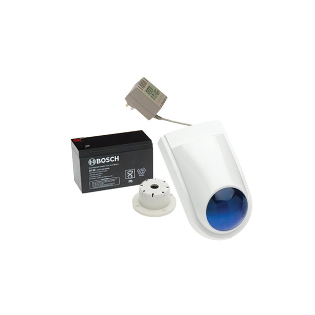 Bosch Kit Siren Surface Kit2 Includes BOSCH5025 + SOUN008 + BAT2000 + BOSCH5060 - CCTV Guru