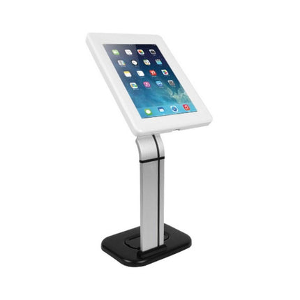 Brateck anti-theft countertop tablet kiosk stand with heavy-duty steel base for 9.7 to 10.1 inch screens in Australia.