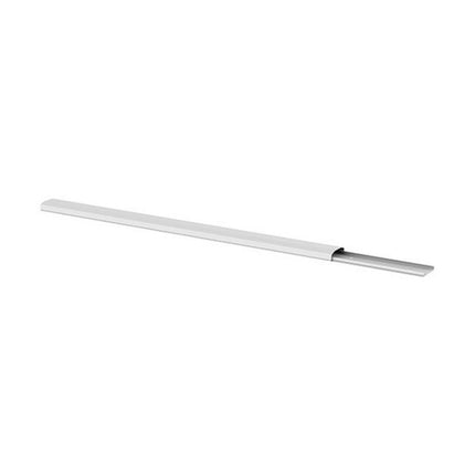 Brateck 750mm white PVC plastic floor cable cover raceway duct for organizing floor cords.
