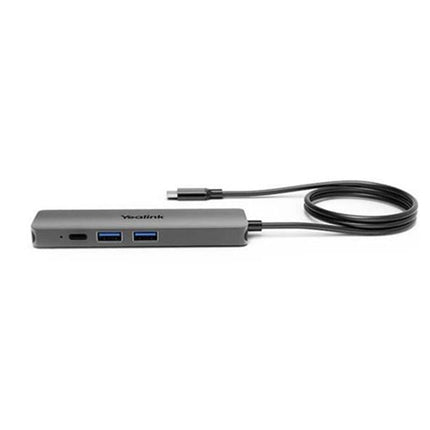 Yealink BYOD Box Cable Hub, with 1.5m USB - C Cable (USB - C to USB - A adapter included), easy plug&play setups, Support to charging the connected laptop - CCTV Guru