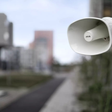 AXIS C1310-E Mk II Network Horn Outdoor Speaker for Clear Long-range Speech, 02813-001