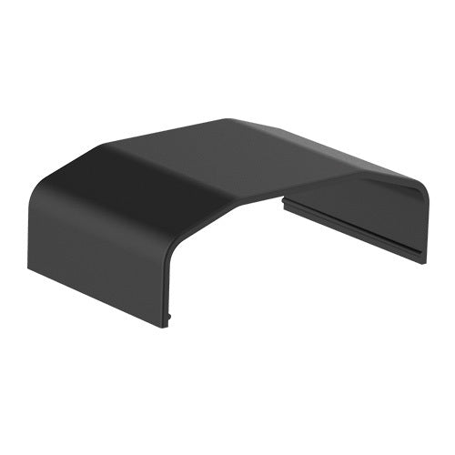 Brateck Plastic Cable Cover Joint Material:ABS Dimensions 64x21.5x40mm - Black - CCTV Guru